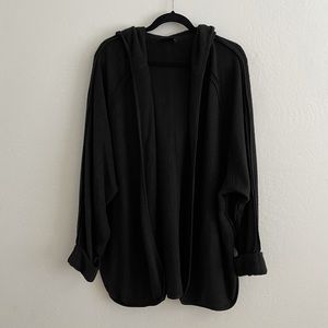Black Oversized Cardigan